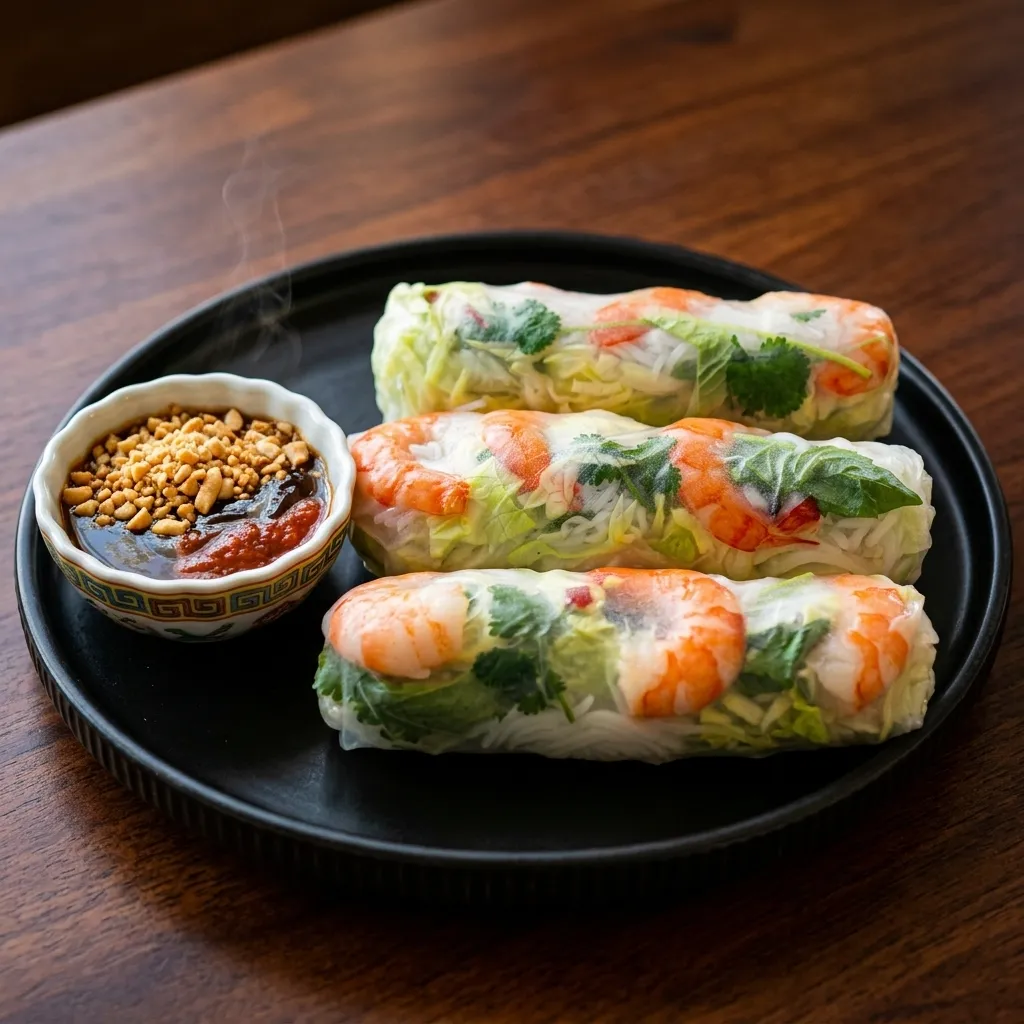 Vietnamese sub combo meal with spring rolls and a drink in Calgary NE